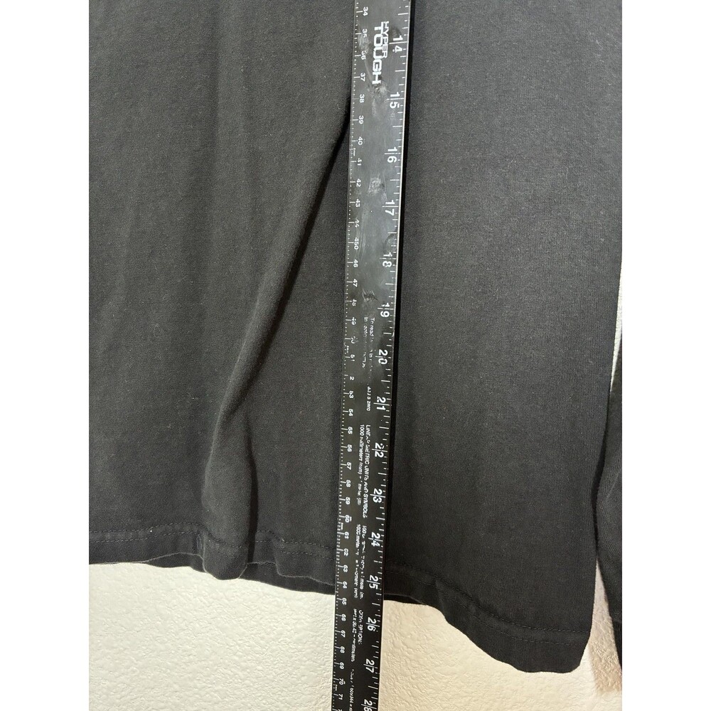 Waylon Jennings Shirt Mens XS Black Long Sleeve Graphic Tee Tultex Country Music - Picture 8 of 13